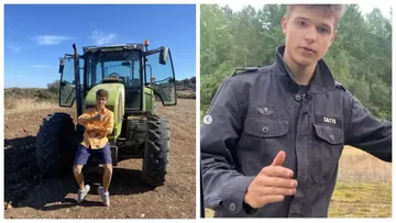 Василий Корытников — молодой фермер из Псковской области с трактором CLAAS