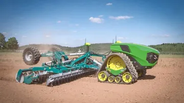 Прототип автономного электрического трактора John Deere на австралийских фермах