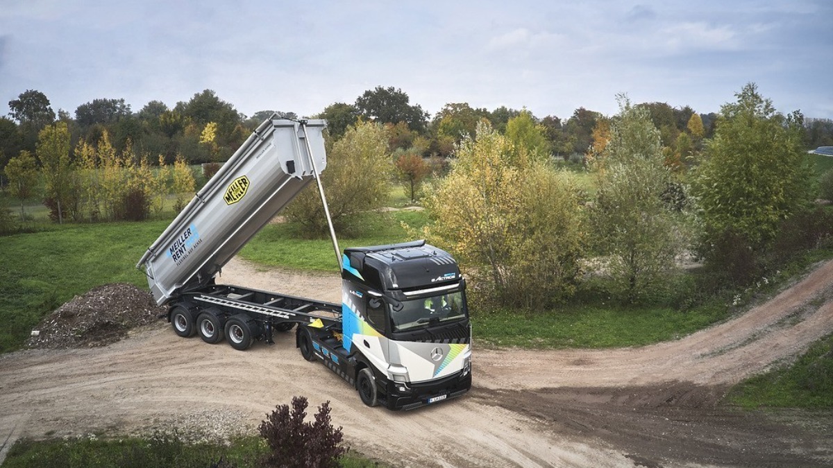 Mercedes-Benz Trucks и прототип нового электрического грузовика