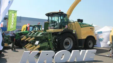 Кормоуборочный комбайн Krone BiG X в России