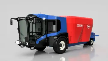 Новый самоходный кормосмеситель-раздатчик Siloking серии TruckLine eTruck 2012 с электроприводом