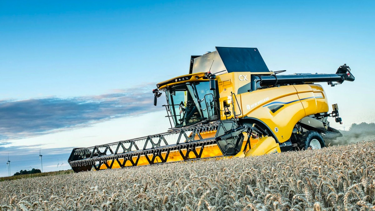 New Holland модернизирует свои зерноуборочные комбайны CR и CX в 2024 году  - glavpahar.ru