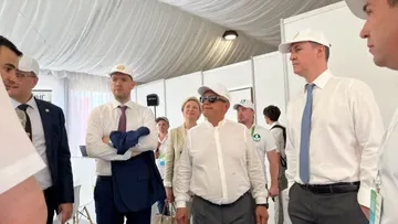 Посещение стенда Росагролизинга в рамках выставки АГРОВОЛГА-2022 в Татарстане