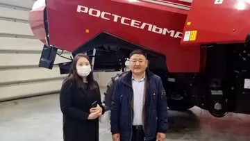 Представители Агромаштех из Монголии посетили завод Ростсельмаш 