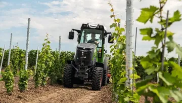 Внешний вид нового электротрактора Fendt e107 V Vario