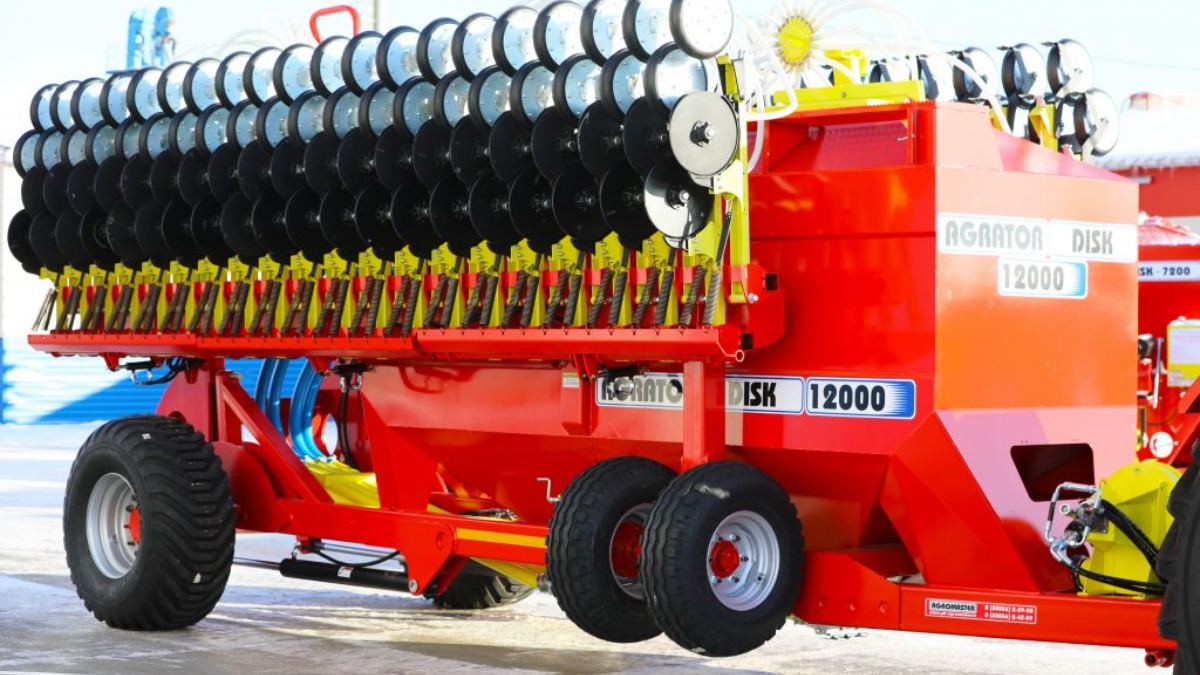 Рабочие органы нового дискового посевного комплекса AGROMASTER Agrator Disk-12000