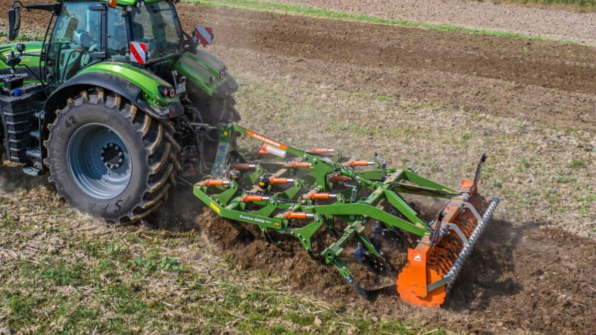 Amazone представил новую серию культиваторов Cenius Ultra с гидравлической защитой