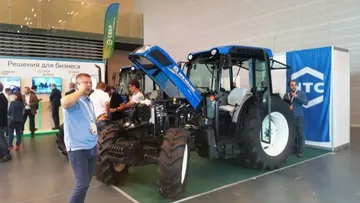 Трактор New Holland T4.95F на PRO ЯБЛОКО 2021