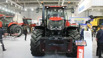 Уникальный трактор Optum 300 CVX в экспозиции компании CNH Industrial на «ЮГАГРО 2021»