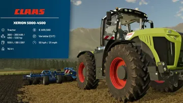 Трактор CLAAS Xerion Trac VC в Farming Simulator 22