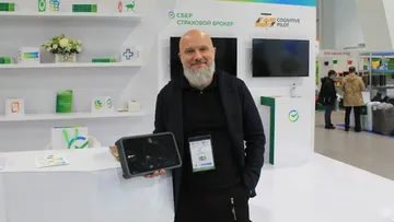 Антон Емельянов — технический директор и сооснователь компании Cognitive Pilot на выставке ЮГАГРО-2021
