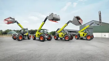 Обновленные телескопические погрузчики CLAAS Scorpion