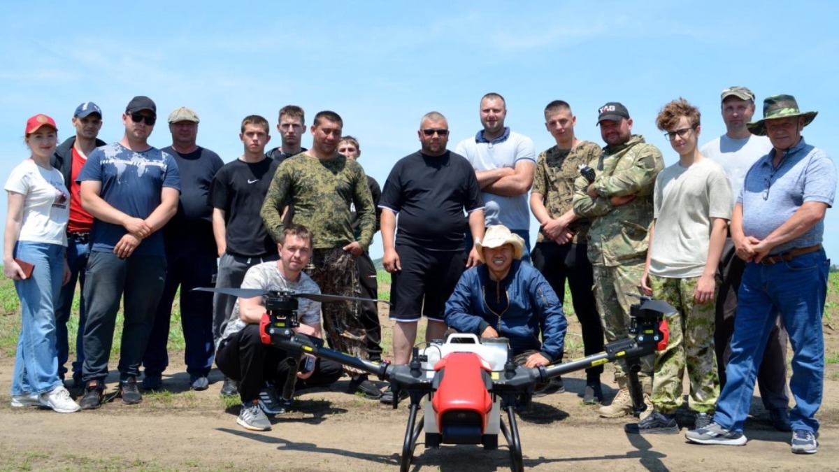 Новый учебный центр агродронов открыт на базе Уссурийского агропромышленного колледжа в Приморском крае