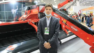 Василий Корытников — молодой фермер из Псковской области на выставке АГРОС-2022