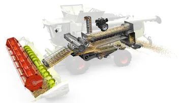 Система обмолота комбайна CLAAS TRION 740