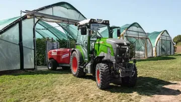 Электрический трактор Fendt e107 Vario