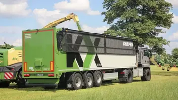 Полуприцепы KX 650 и KX 770 от Knapen Trailers и Krone