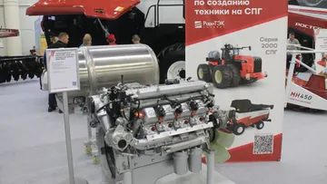 Газовый двигатель RGK.EC.820 с цифровой системой управления ECOCONTROLS на ТатАгроЭкспо 2024