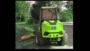 Электрический трактор Agri Eve с шарнирно-сочлененной рамой Evo