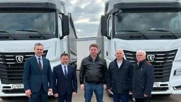 ООО «КЗОМС» приобрел КАМАЗы нового поколения К-5 для транспортировки сельхозпродукции