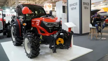 Турецкий трактор Basak 5075 на выставке Agritechnica 2023