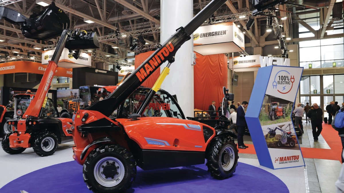 Электрический погрузчик Manitou MLT 635e