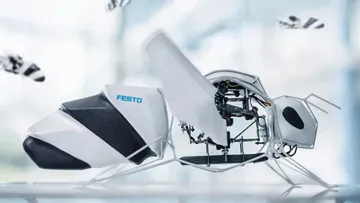 Летающий робот по подобию пчелы BionicBee от Festo 